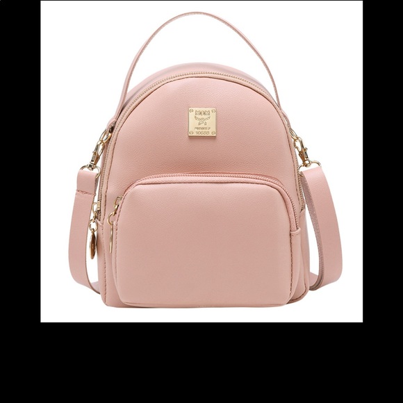 Solid Mini Backpack - Picture 3 of 6